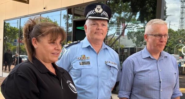 Belinda Beasley, Craig Hanlon and Ramon Otten